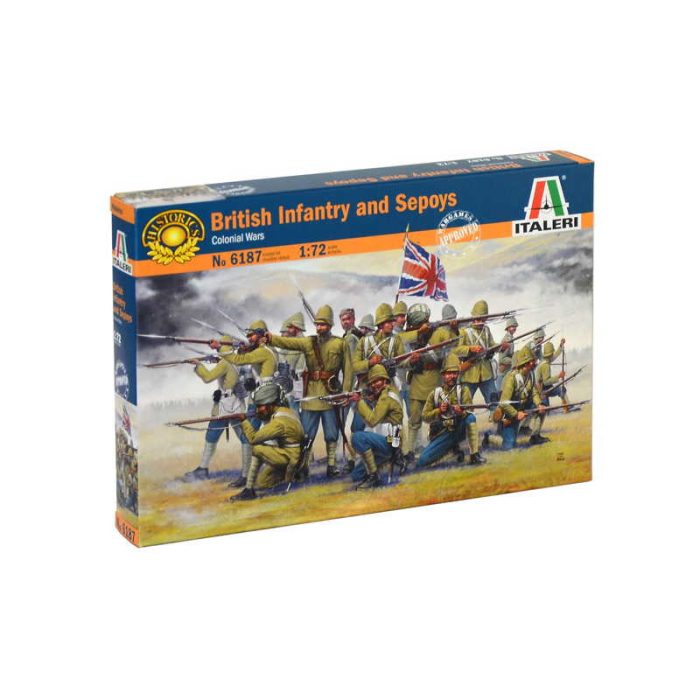 Italeri Italeri - British Infantry and Sepoys (Colonial wars) 1:72 (6187s)
