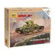 Zvezda Zvezda British Light Tank Matilda MK1 1:100 makett harcjármű (6191)