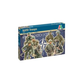 Italeri Italeri Nato troops 1980 makett figura 1:72 (6191s)