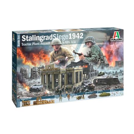 Italeri - Stalingrad Siege 1942 Tractor Plant Assault 1:72 (6193s)