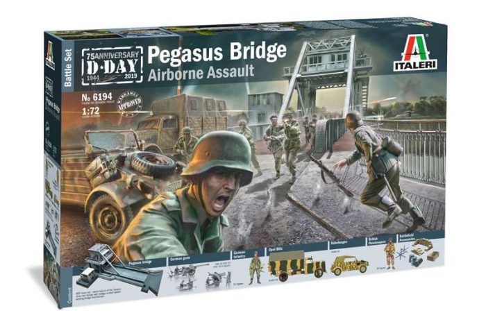 Italeri Italeri Pegasus Bridge Airborne Assault  makett figura 1:72 (6194s)
