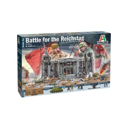 Italeri Battle for the Reichstag  makett figura 1:72 (6195s)