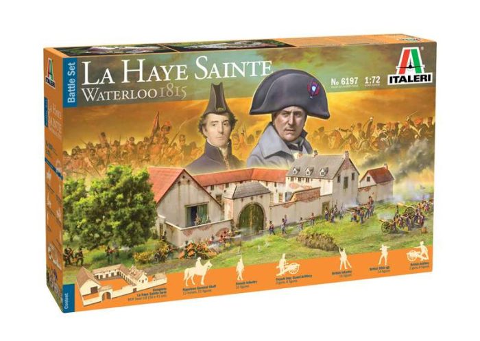 Italeri Italeri - Waterloo 1815: La Haye Sainte 1:72 (6197s)