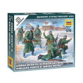   Zvezda Zvezda German Infantry /Winter uniform/ makett figura 1:72 (6198)