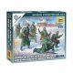 Zvezda Zvezda German Infantry /Winter uniform/ makett figura 1:72 (6198)