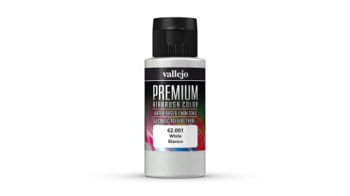 Vallejo White Premium Opaque festék 62001