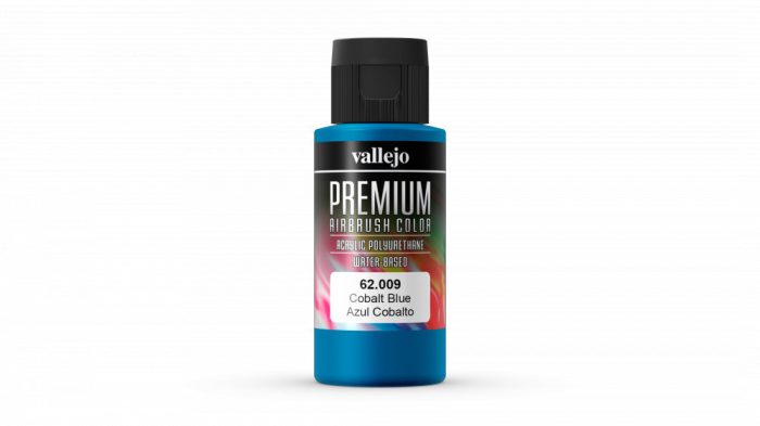 Vallejo 62009 Premium Color - Opaque Cobalt Blue 60 ml. Kék