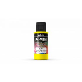   Vallejo 62031 Premium Color - Fluorescent Yellow  60 ml. Sárga (arany)