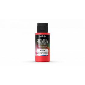   Vallejo 62034 Premium Color - Fluorescent Scarlet  60 ml. Vörös