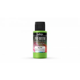   Vallejo 62039 Premium Color - Fluorescent Green  60 ml. Zöld