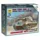 Zvezda Zvezda Sd. Kfz. 182 King Tiger Henschel 1:100 makett harcjármű (6204)