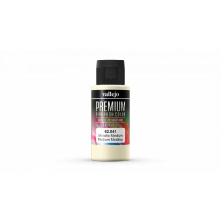Vallejo 62041 Premium Color - P-M Metallic Medium 60 ml.