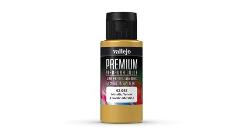 Vallejo Metallic Yellow Premium Pearl & Metallics festék 62042