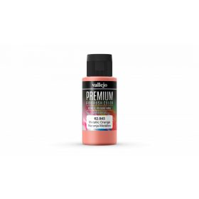   Vallejo 62043 Premium Color - P-M Metallic Orange 60 ml. Narancs, Fémes