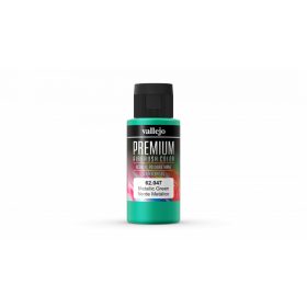   Vallejo 62047 Premium Color - P-M Metallic Green 60 ml. Zöld, Fémes