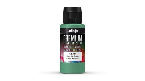 Vallejo Metallic Green Premium Pearl & Metallics festék 62047