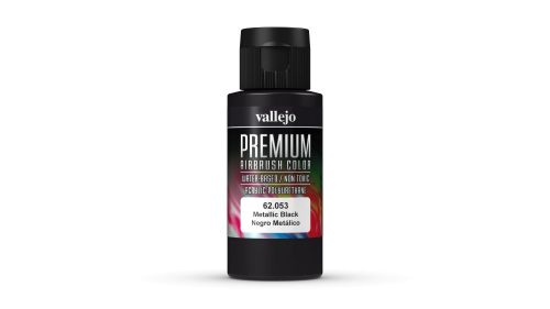 Vallejo Metallic Black Premium Pearl & Metallics festék 62053
