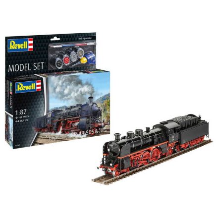 Revell Express Loco BR 18 505 with Tender (62167) makett készlet kiegészítőkkel