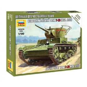 Zvezda Zvezda T-26 mod.1933 1:100 makett harcjármű (6246)