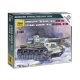 Zvezda Zvezda Panzer IV Ausf. F2 1:100 makett harcjármű (6251)
