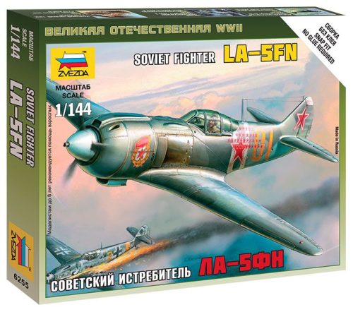 Zvezda La-5 Soviet Fighter repülőgép makett 6255