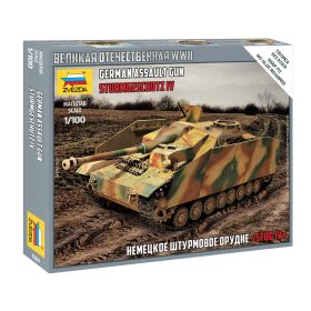 Zvezda Zvezda German StuG IV 1:100 makett harcjármű (6284)