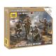 Zvezda Zvezda US 81mm Mortar w/crew 1:72 makett figura (6287)