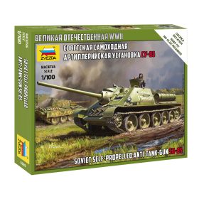 Zvezda Zvezda Su-85 1:100 makett harcjármű (6289)