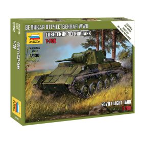 Zvezda Zvezda T-70B Soviet Tank 1:100 makett tank (6290)