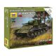 Zvezda Zvezda T-70B Soviet Tank 1:100 makett tank (6290)