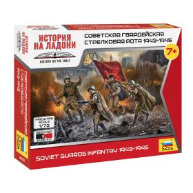   Zvezda Zvezda Soviet Guards Infantry 1:72 makett figura (6293)