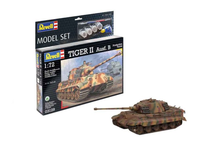 Revell Revell Model Set Tiger II Ausf. B 1:72 (63129)