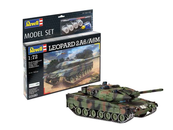 Revell Revell Model Set Leopard 2A6/A6M 1:72 (63180)
