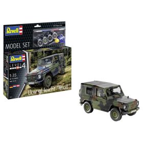   Revell Revell Lkw gl leicht Wolf 1:35 (63277) makett szett kiegészítőkkel