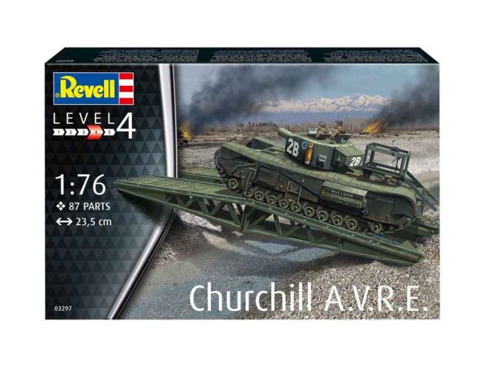 Revell Revell Model Set Churchill A.V.R.E.1:76 makett harcjarmű (63297)