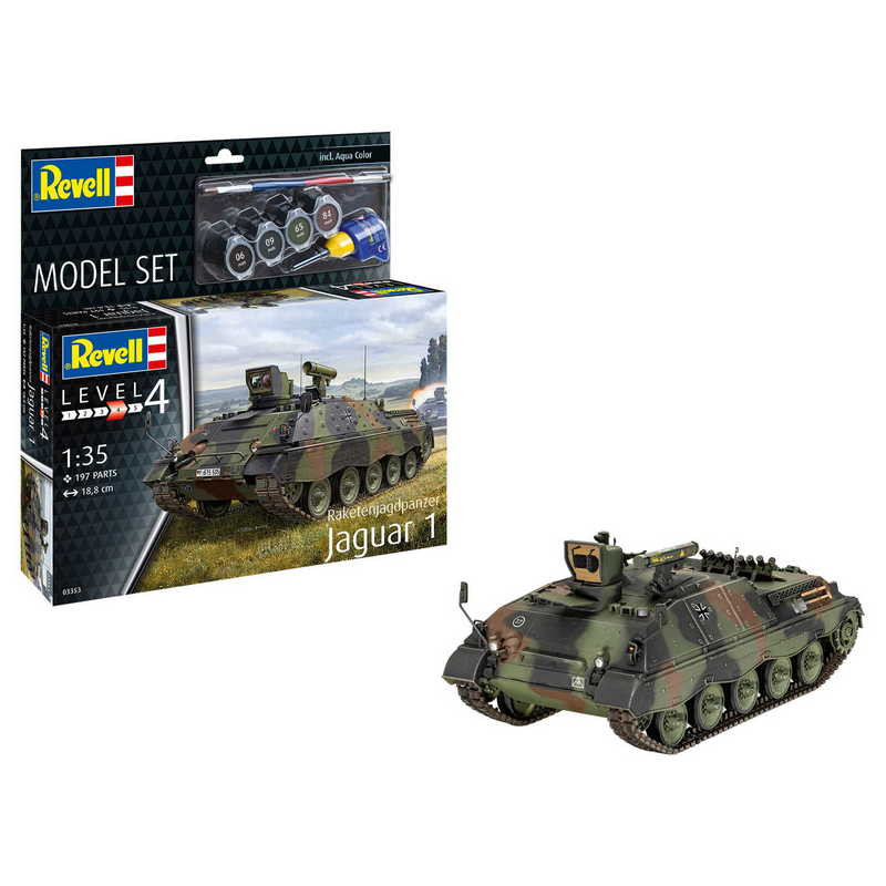Revell File Set Revell Revell Model Set Raketenjagdpanzer Jaguar 1 1:35 (633