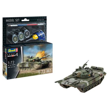 Revell T-72 M1 (63357) makett készlet kiegészítőkkel