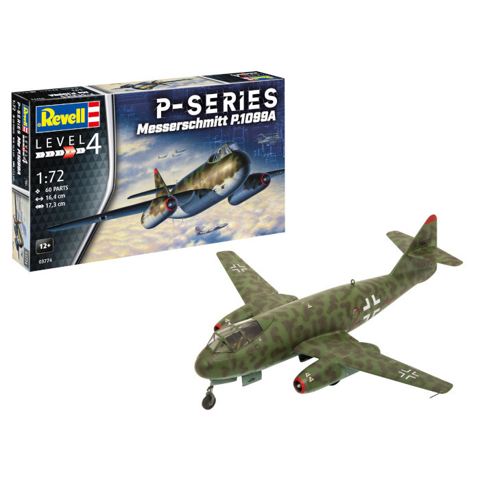 Revell Revell - Model Set Messerschmitt P.1099A - P-Series 1:72 (63774)
