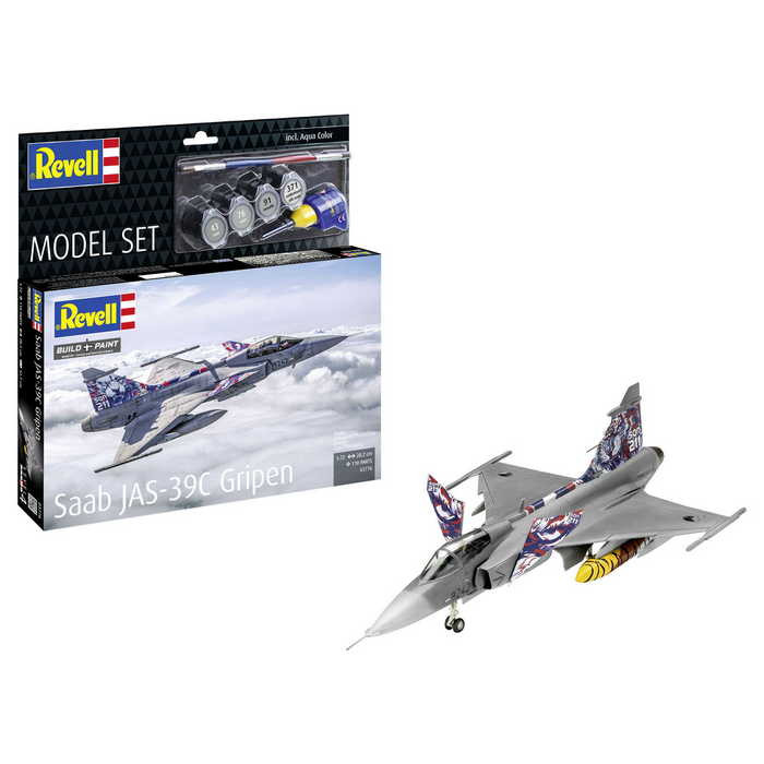 Revell Revell - Model Set Saab JAS-39C Gripen (63776)