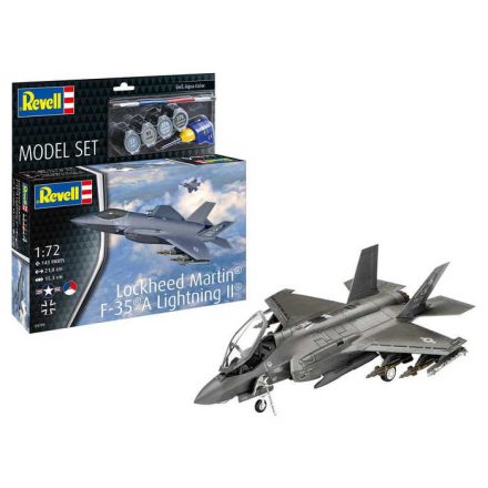 Revell - Model Set Lockheed Martinï¿½ F-35 A Lightning II 1:72 (63799)