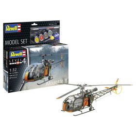   Revell Revell Model Set Alouette II 1:72 (63804) makett helikopter
