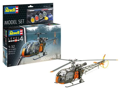 Revell Model Set Alouette II makett 63804