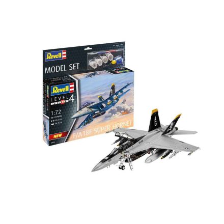 Revell Model Set F/A18F Super Hornet makett repülő (63834)