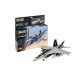 Revell Revell Model Set F/A18F Super Hornet makett repülő 1:72(63834)