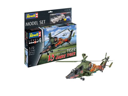Revell Model Set Eurocopter Tiger "15 Years Tiger" makett 63839