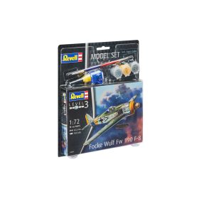   Revell Revell Focke Wulf Fw190 F-8 1:72 makett készlet kiegészítőkkel (63898)