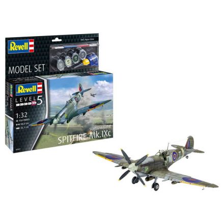 Revell Supermarine Spitfire Mk.IXc (63927) makett készlet kiegészítőkkel