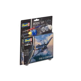   Revell Revell F4U-4 Corsair 1:72 makett készlet kiegészítőkkel (63955)