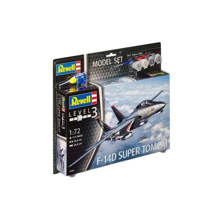Revell F-14D Super Tomcat 1:72 makett készlet kiegészítőkkel (63960)