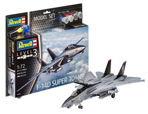 Revell Model Set F-14D Super Tomcat 1:72 repülő makett 63960